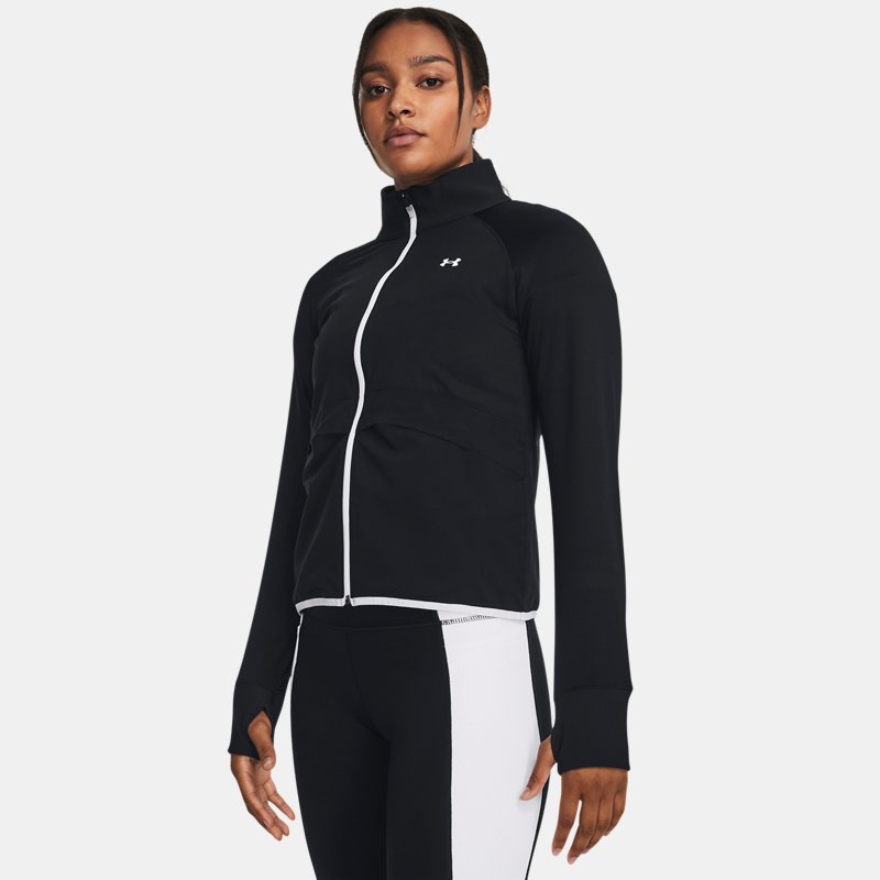 Women's Under Armour Train Cold Weather Jacket Black / White XS